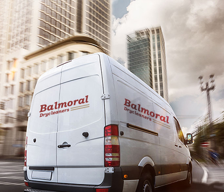 Balmoral Delivery White Van